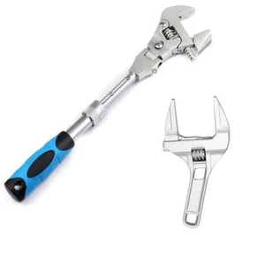 7 / 10 Inch Ratchet Adjustable Wrench 5-in-1 Torque Wrench Can Rotate And Fold 1 - Picture 1 of 8