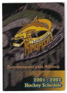 Programma Hockey 2001-02 Baton Rouge Kingfish ECHL!!! Powerade - Foto 1 di 1