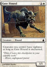 GATE HOUND FOIL Ravnica MTG Magic the Gathering Cards DJMagic