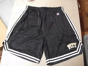 Men's Champion Navy PITTSBURGH PANTHERS Team Lacrosse Shorts 2XL PITT PANTHERS - Picture 1 of 7