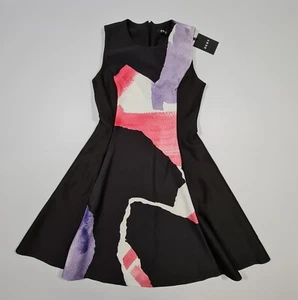 DKNY Womens Dress Back 10 UK Sleeveless Knee Length Fit & Flare US6 - Picture 1 of 8