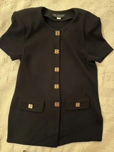 ST. JOHN COLLECTION SHORT SLEVE Jacket, SIZE 2 - Picture 1 of 4