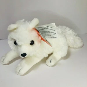 Wild Republic MINI ARTIC FOX White Plush STUFFED ANIMAL NWT - Picture 1 of 10