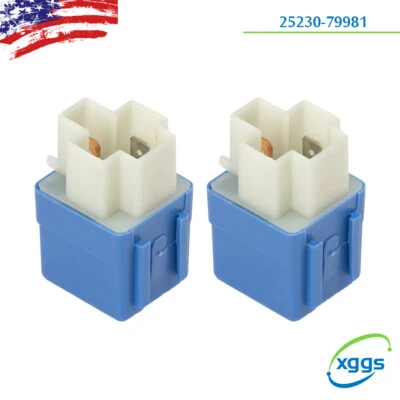 2x 4 Pin Relay Fit for 2000-2002 Nissan Xterra 2.4L 3.3L 25230-79981 - Imagem 1 de 4