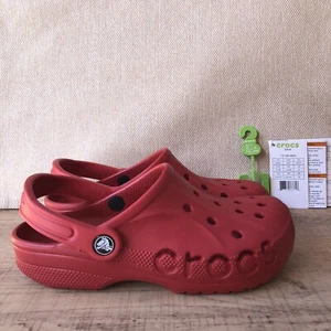 Crocs Men 5, Women 7 Shoes Baya Red Clogs Slip On Shoes Waterproof Sandals - Picture 1 of 10
