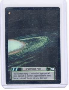 1999 Star Wars CCG: Reflections Rendezvous Point Reprint Foil #REPO - Picture 1 of 2