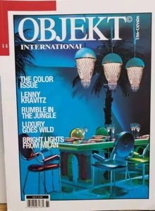 Objekt International #14 Living In Style The Color Issue FREE SHIPPING CB - Picture 1 of 1
