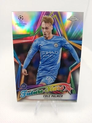 #FS-11 COLE PALMER RC 21 22 MANCHESTER CITY CHROME UCL 2021 2022 "FUTURE STARS" - Imagen 1 de 2