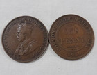 1916 Scarce Penny George V Copper Pre Decimal Australia Coin Price Each + More