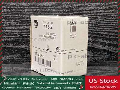 ALLEN-BRADLEY Surplus Allen Bradley 1756-BA2 Battery Assy OEM ControlLogix L6X CPU 3V