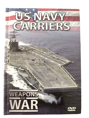 Weapons Of War US Navy Carriers  DVD® With Book Military Aircraft Ships - Image 1 of 4