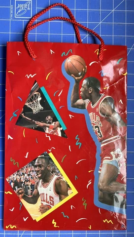 Vintage 1992 Michael Jordan gift bag Cover