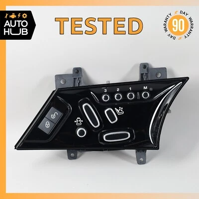 2017 Jaguar X152 F-Type módulo interruptor de controle de assento lateral esquerdo do motorista fabricante de equipamento original - Imagem 1 de 4