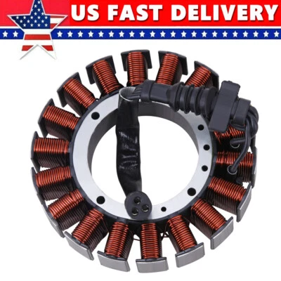 Stator For Harley Blackline Breakout Dyna Fatboy Softail Slim 30017-08 12V 40A — 第 1/4 张图片