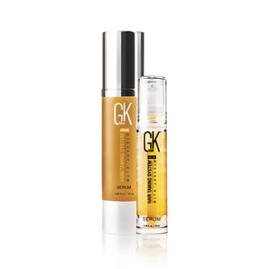 GK HAIR Anti Frizz Argan Oil Serum 50ml With 10ml Pack of 2 for Dry Damage Hair - Picture 1 of 12