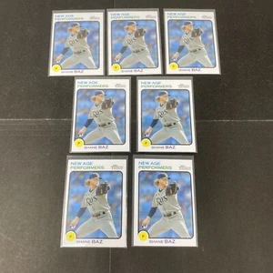Shane Baz Rookie 7 Card Lot NEW AGE PERFORMER 2022 Topps Heritage #NAP-19 Rays - Bild 1 von 8