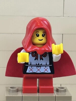 Lego Grandma Visitor Collectible Minifigure Series 7 CMF 8831 col112 Red Riding - Image 1 of 4