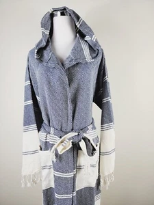 Luxury robe Unisex Bathrobe 100% Cotton multicolor autentic turkish robe - Picture 1 of 32