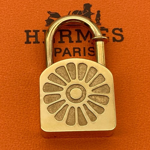 HERMÈS HERMES Cadena Lucchetto Girasole 1994 Ciondolo Oro 25 1g
