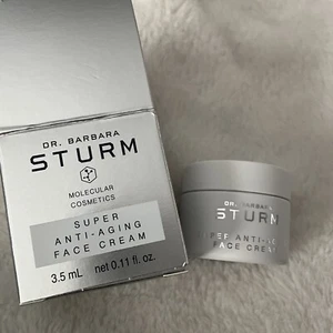Dr Barbara Sturm Super Anti Aging Face Cream 3.5 ml / 0.11 oz New In Box Travel - Picture 1 of 6