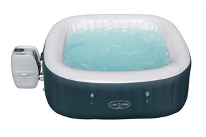Lay-Z-Spa Ibiza Airjet | 4-6 Person Inflatable Hot Tub, Green - Picture 1 of 6