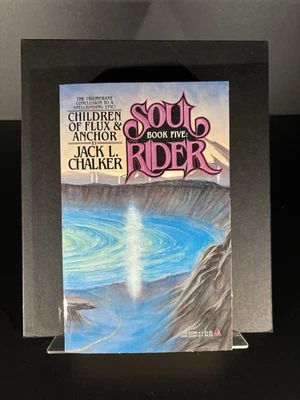 Children Of Flux And Anchor Fantasy by Jack L. Chalker 1st Printing 1986 PB - Image 1 of 4