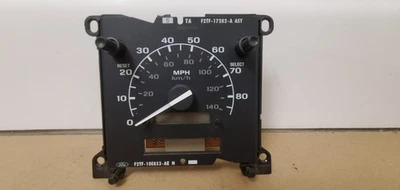 1992-1996 Ford F150 F250 F350 Pickup Bronco Speedometer Gauge 93K PSOM  93 94 95 - Image 1 of 2
