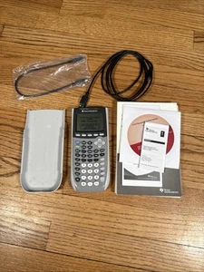 Texas Instruments TI-84 Plus Silver Edition Graphing Calculator & Cover - Gray - Picture 1 of 11