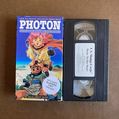 Photon: The Idiot Menace VHS 1997 Screener Promo Tape English Dialogue — 第 1/4 张图片