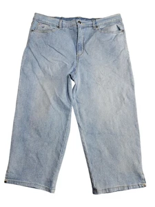 Gloria Vanderbilt Amanda Jeans Damen 16 Cropped Denim Rundum Schlankmacher - Bild 1 von 12