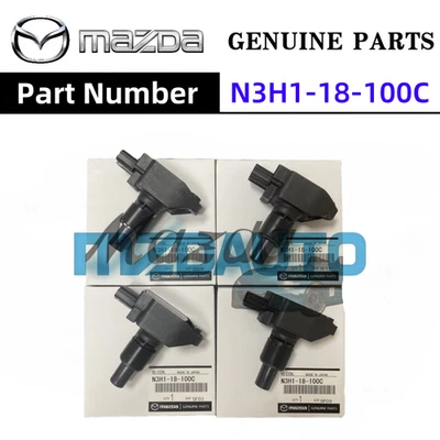 Paquetes de bobinas de encendido giratorias genuinas Mazda RX8 RX-8 SE3P 13B N3H1-18-100C X4 F/S Foto 1 de 4
