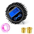 0-300PSI Digital Pressure Gauge with Rubber 0 - 300 PSI Lower Mount (1/8 NPT)