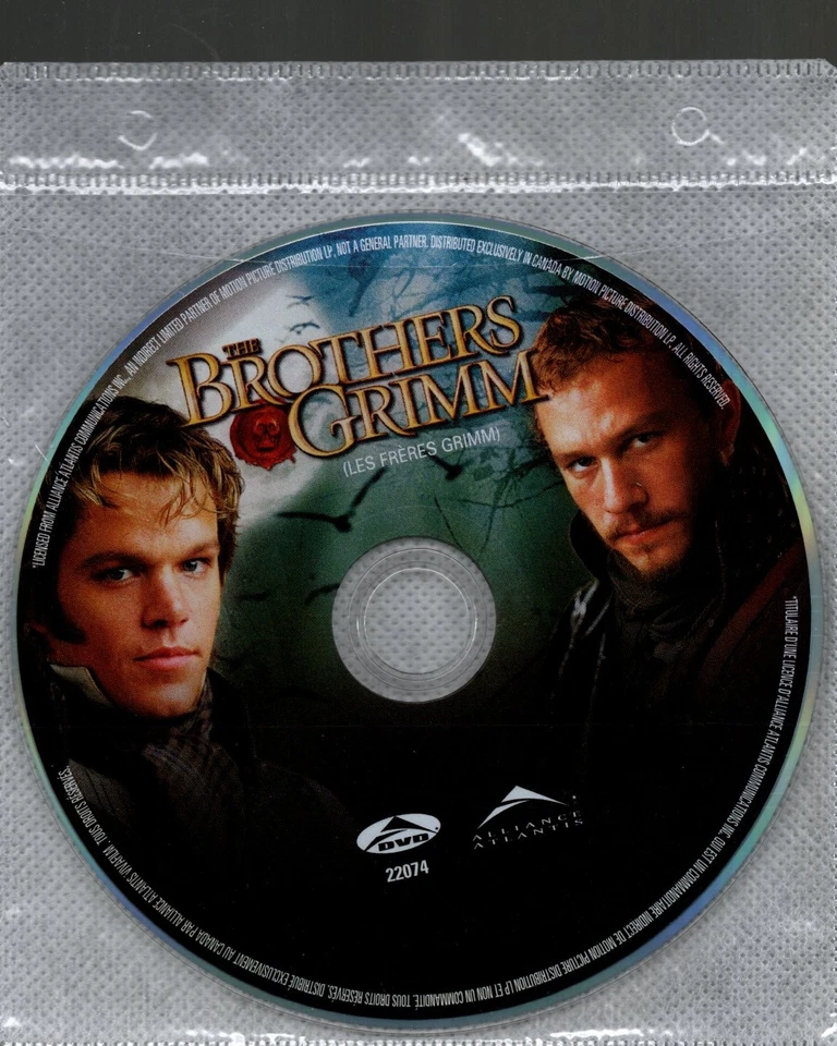 The Brothers Grimm (2005) DVD  *DISC ONLY*  = REGION 1 - Heath Ledger - Image 1 of 1