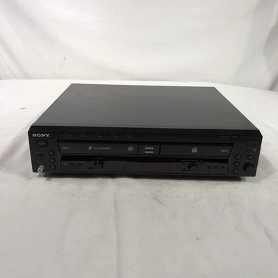 Sony RCD-W500C 5 CD Changer/CD Recorder, Partially Tested - Image 1 of 4