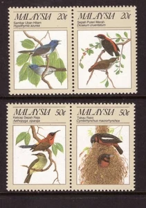 Malaysia 1988 Vögel Satz postfrisch Briefmarken - Bild 1 von 1
