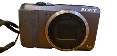 Sony Cyber-shot DSC-HX30V 18.2MP Digital Camera 20x Zoom Wi-Fi Brown Tested - Image 1 of 4