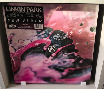 Linkin Park – From Zero | Exclusive Limited Translucent Magenta Vinyl - Bild 1 von 3
