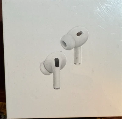 APPLE  AIRPODS PRO - 2nd GENERATION NEW & SEALED:  MQD83AM/A IN WHITE - Image 1 of 4