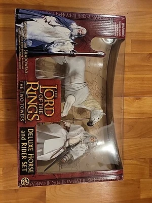 Figura de acción El Señor de los Anillos Gandalf y Shadowfax ToyBiz 2002 nueva en caja Foto 1 de 4