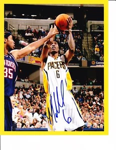 INDIANA PACERS MARQUIS DANIELS SIGNED 8X10 - Picture 1 of 1