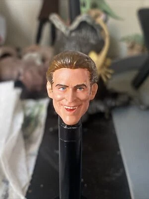 Cabeza esculpida de duende verde Willem Dafoe 1:12 para hombre de 6 pulgadas SHF Marvel Spiderman Foto 1 de 4