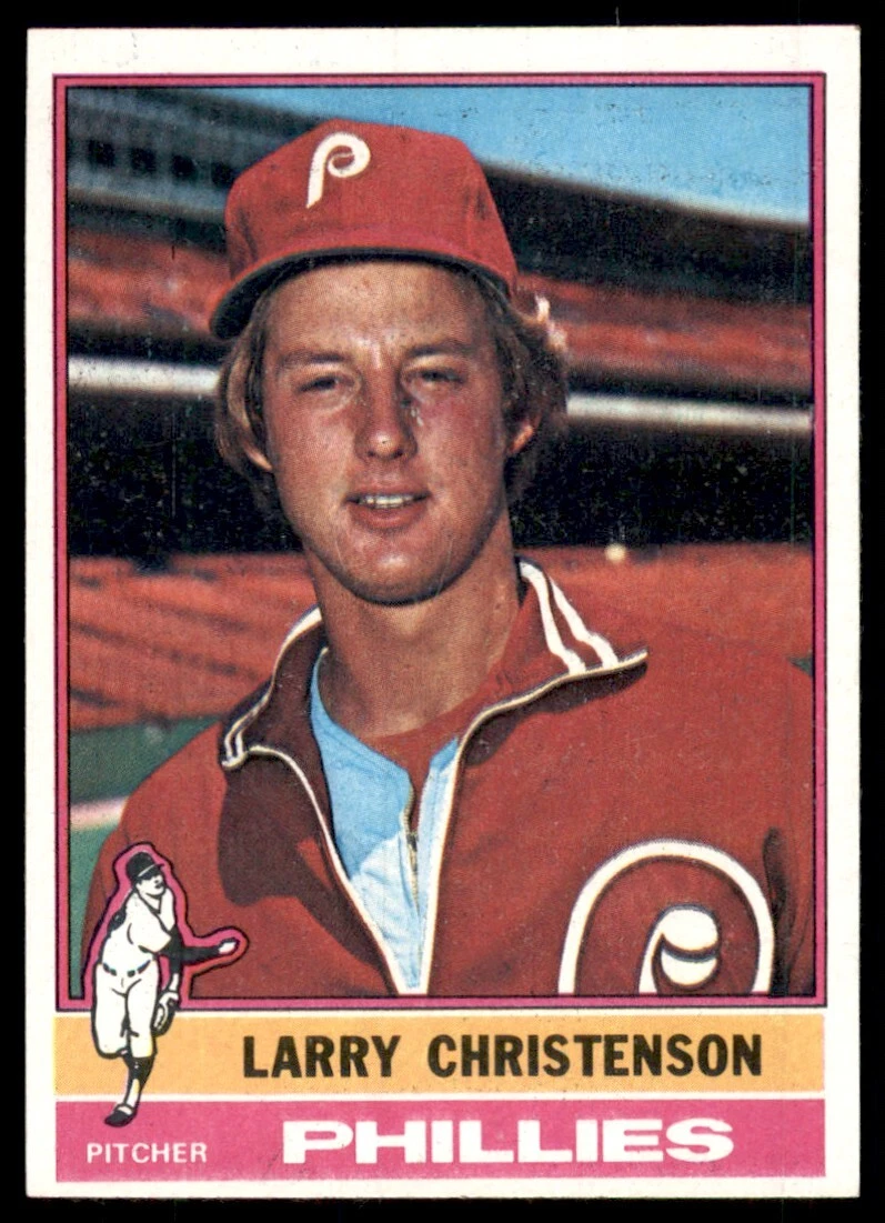 1976 O-Pee-Chee Larry Christenson Philadelphia Phillies #634
