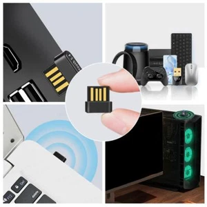 Wireless Audio Headset Adapter Receiver Transmitter ть Console PC W5M8 Q9V6 - Bild 1 von 17