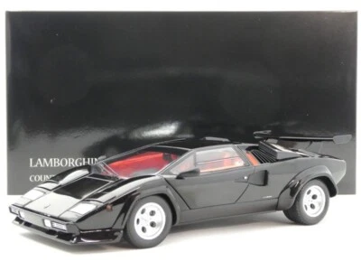 Kyosho Lamborghini Countach LP5000 Quattrovalvole black 1982 1/18 08320BK - Immagine 1 di 4