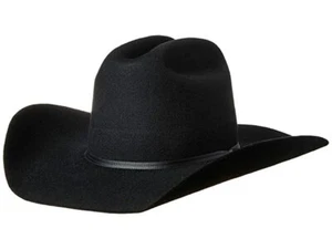 M&F Western Black Twister Wool Cowboy Hat Youth Size XL M1113 - Picture 1 of 4