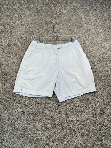 Adidas pantaloncino donna 10 grigio blu elasticizzato chino kaki casual tasche donna