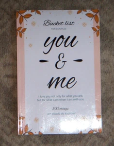 2018 Bucket List Journal for Couples 100 things we should do together Trade PB - Imagen 1 de 4