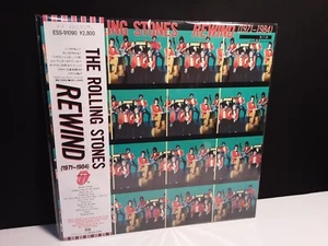 ROLLING STONES"Rewind"Lp Japan-Obi Vinyl Japanese Beggars Bleed Hits Soup Exile  - Picture 1 of 13