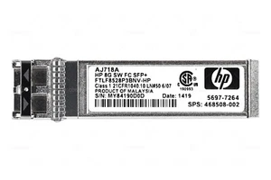 468508-002 HP 8GB SW B-SERIES FC SFP+ OPTICAL TRANSCEIVER - Photo 1/6