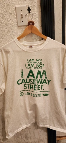 SGA Mens XL I Am A Celtic Tee Shirt Causeway Street Not South Beach Hollywood Cover